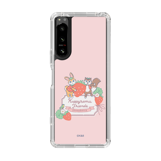Slim Protection Case［ Kuppyramu Friends - Strawberry ］