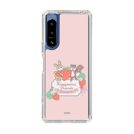 Slim Protection Case［ Kuppyramu Friends - Strawberry ］