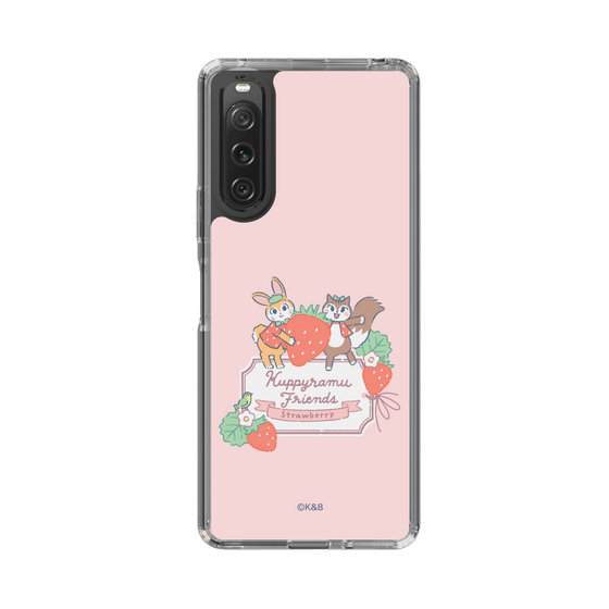 Slim Protection Case［ Kuppyramu Friends - Strawberry ］