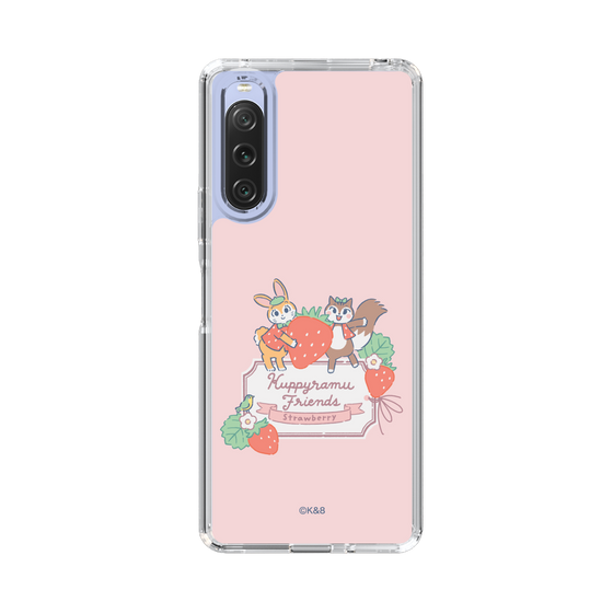 Slim Protection Case［ Kuppyramu Friends - Strawberry ］