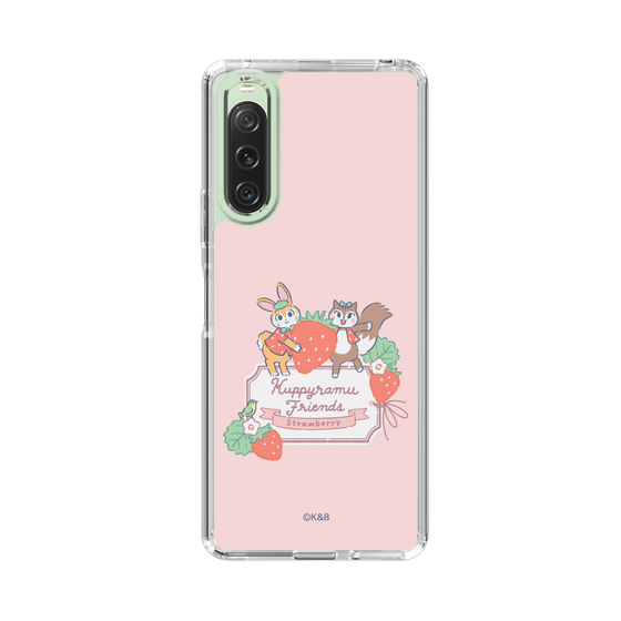 Slim Protection Case［ Kuppyramu Friends - Strawberry ］