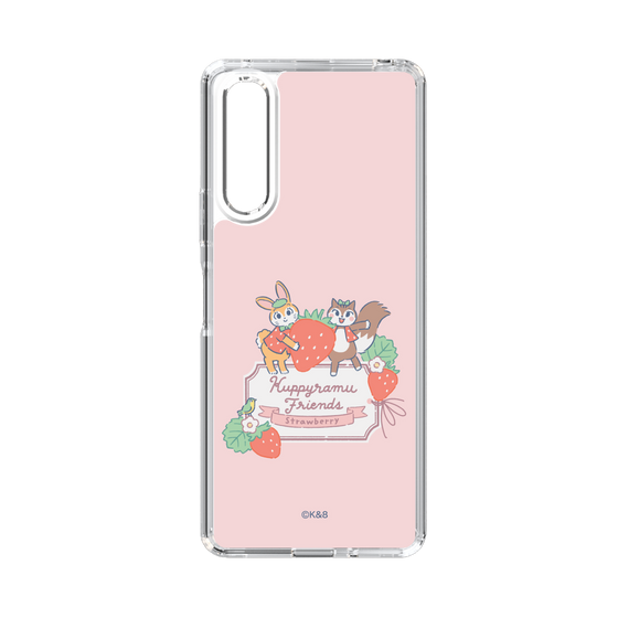 Slim Protection Case［ Kuppyramu Friends - Strawberry ］