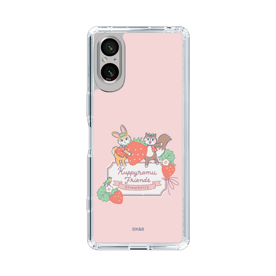 Slim Protection Case［ Kuppyramu Friends - Strawberry ］