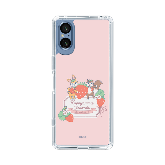 Slim Protection Case［ Kuppyramu Friends - Strawberry ］
