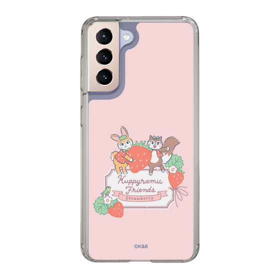 Slim Protection Case［ Kuppyramu Friends - Strawberry ］