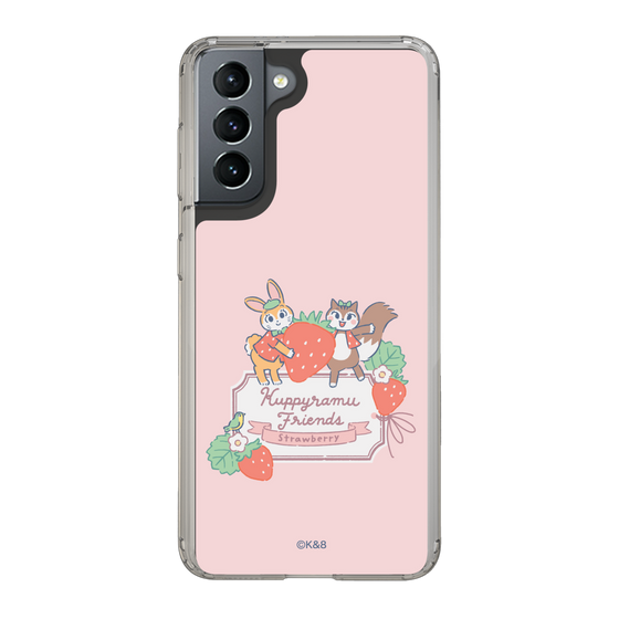 Slim Protection Case［ Kuppyramu Friends - Strawberry ］