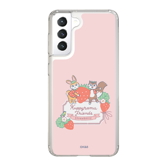 Slim Protection Case［ Kuppyramu Friends - Strawberry ］
