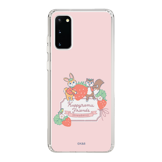 Slim Protection Case［ Kuppyramu Friends - Strawberry ］