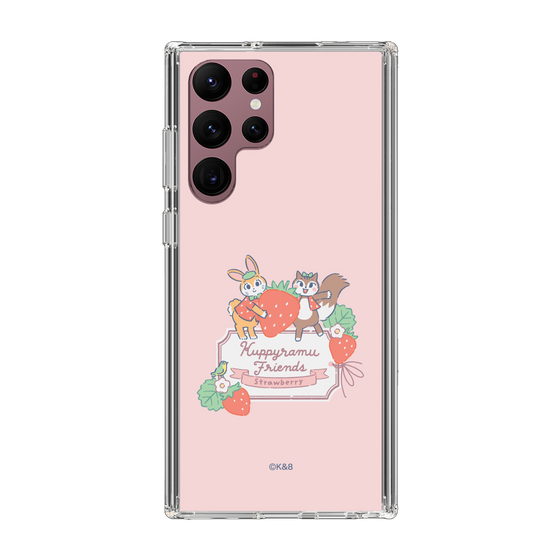 Slim Protection Case［ Kuppyramu Friends - Strawberry ］