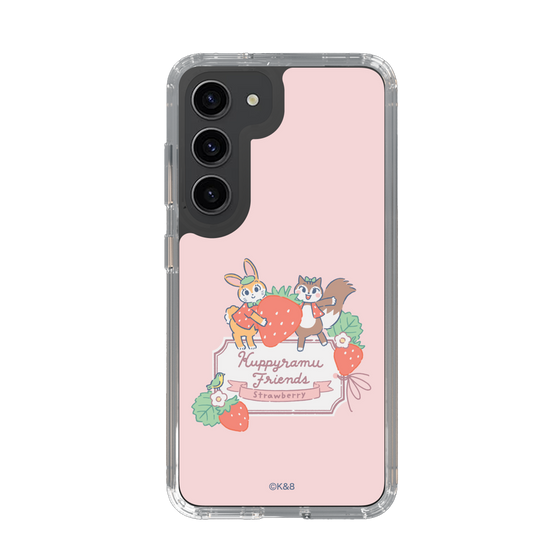 Slim Protection Case［ Kuppyramu Friends - Strawberry ］