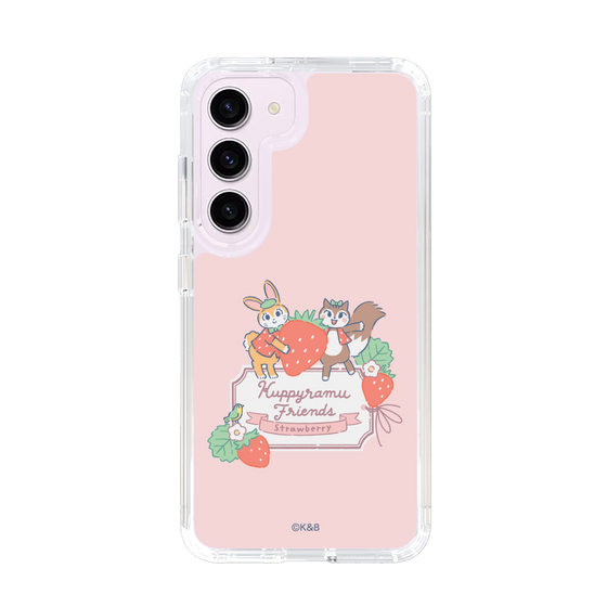 Slim Protection Case［ Kuppyramu Friends - Strawberry ］