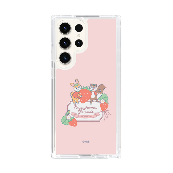 Slim Protection Case［ Kuppyramu Friends - Strawberry ］