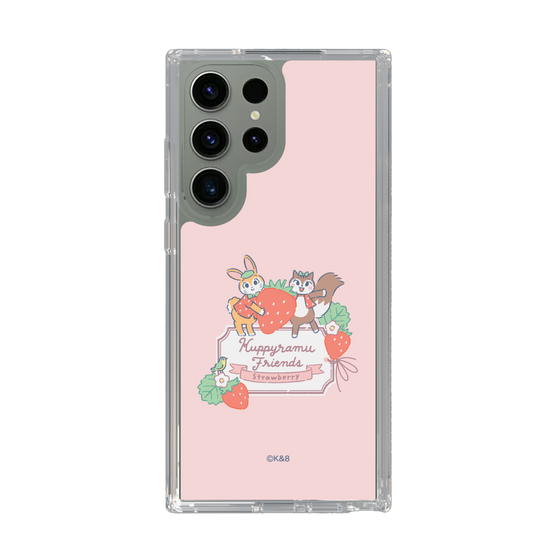 Slim Protection Case［ Kuppyramu Friends - Strawberry ］