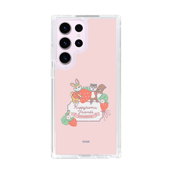 Slim Protection Case［ Kuppyramu Friends - Strawberry ］