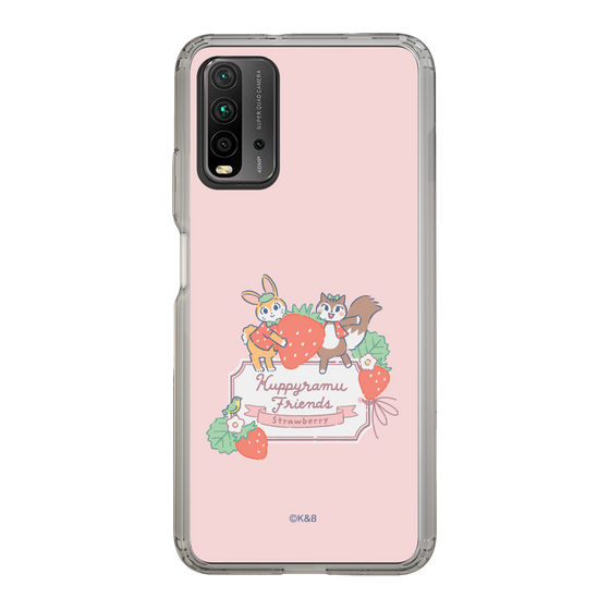 Slim Protection Case［ Kuppyramu Friends - Strawberry ］