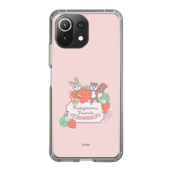 Slim Protection Case［ Kuppyramu Friends - Strawberry ］