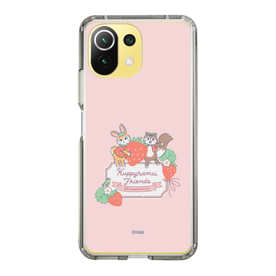 Slim Protection Case［ Kuppyramu Friends - Strawberry ］
