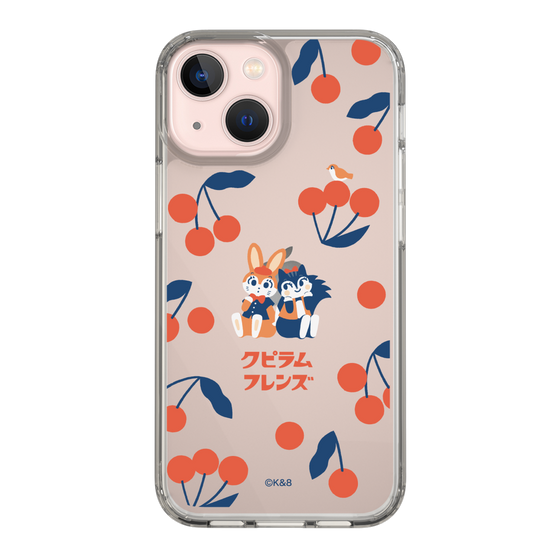 Slim Protection Case［ Kuppyramu Friends - Cherry ］