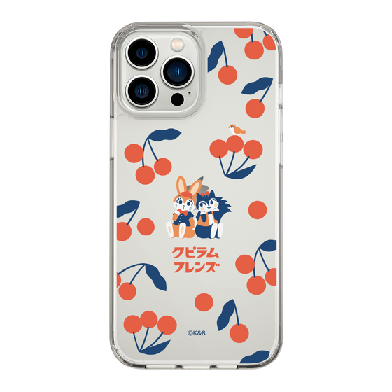 Slim Protection Case［ Kuppyramu Friends - Cherry ］
