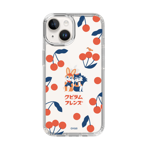 Slim Protection Case［ Kuppyramu Friends - Cherry ］