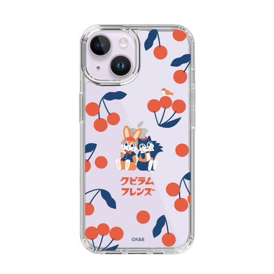 Slim Protection Case［ Kuppyramu Friends - Cherry ］