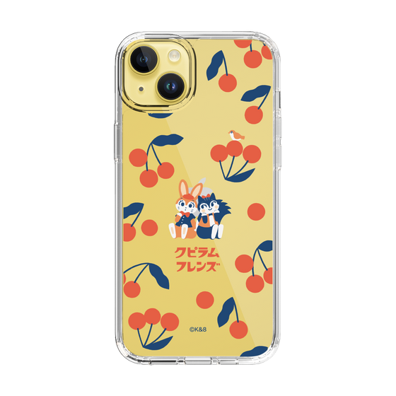 Slim Protection Case［ Kuppyramu Friends - Cherry ］