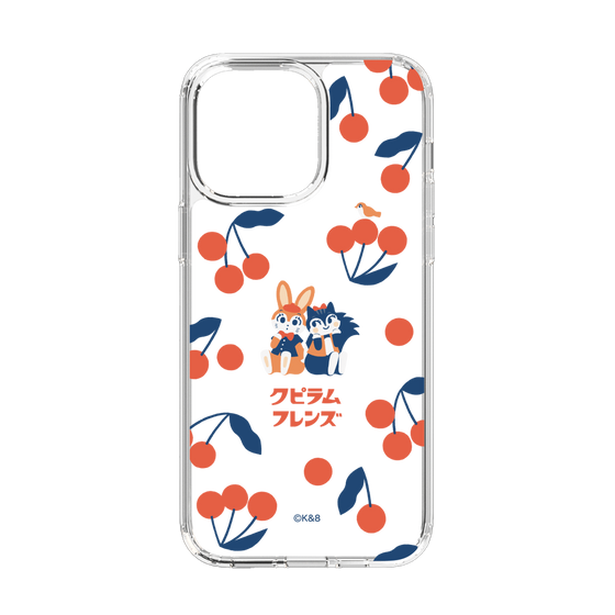 Slim Protection Case［ Kuppyramu Friends - Cherry ］