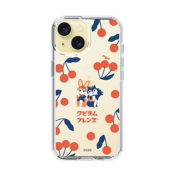 Slim Protection Case［ Kuppyramu Friends - Cherry ］