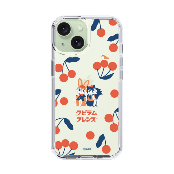 Slim Protection Case［ Kuppyramu Friends - Cherry ］