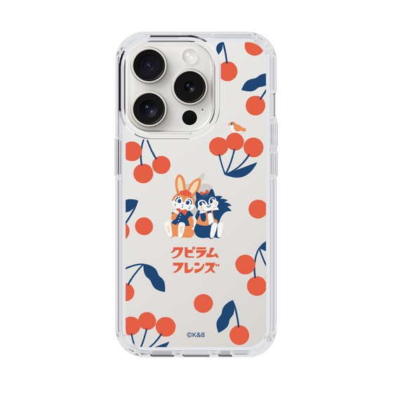 Slim Protection Case［ Kuppyramu Friends - Cherry ］