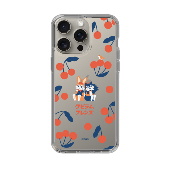 Slim Protection Case［ Kuppyramu Friends - Cherry ］