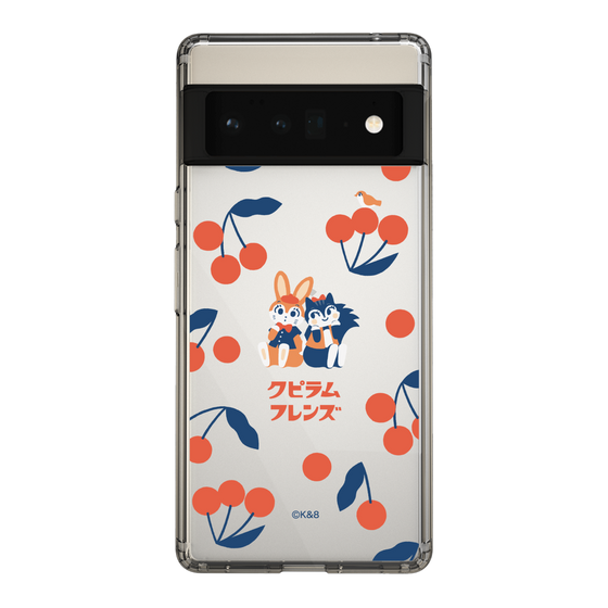 Slim Protection Case［ Kuppyramu Friends - Cherry ］
