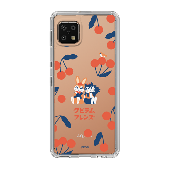 Slim Protection Case［ Kuppyramu Friends - Cherry ］