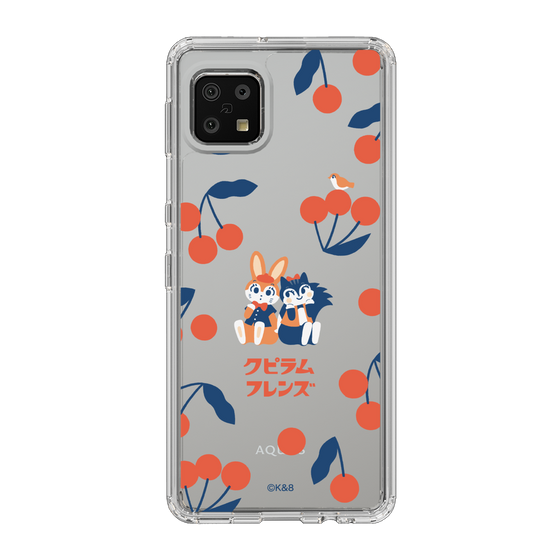 Slim Protection Case［ Kuppyramu Friends - Cherry ］