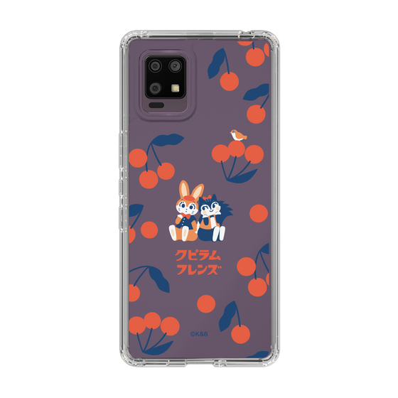 Slim Protection Case［ Kuppyramu Friends - Cherry ］