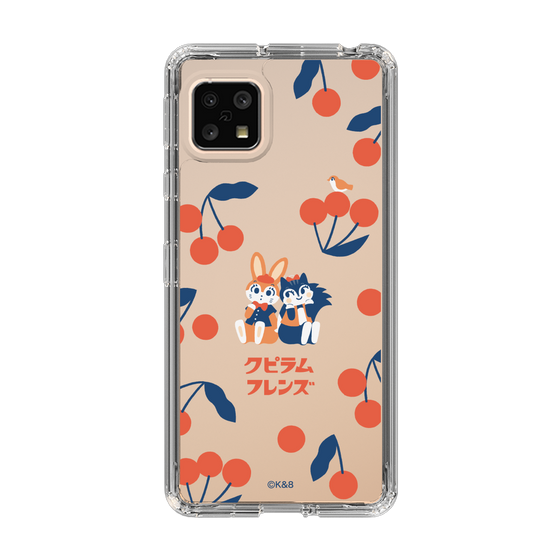 Slim Protection Case［ Kuppyramu Friends - Cherry ］