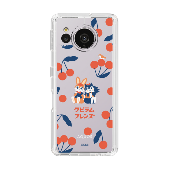 Slim Protection Case［ Kuppyramu Friends - Cherry ］