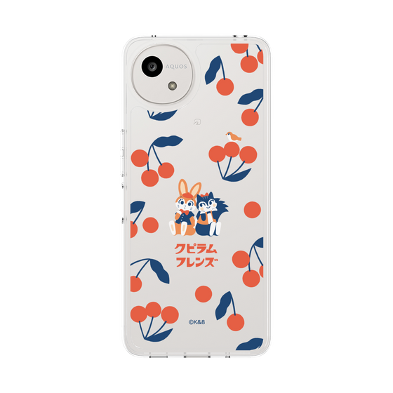 Slim Protection Case［ Kuppyramu Friends - Cherry ］