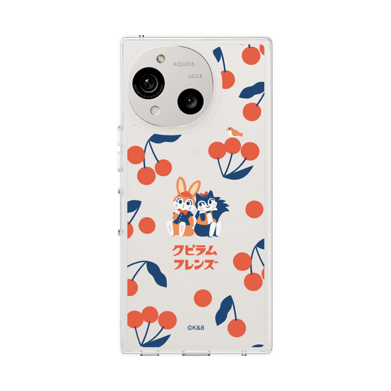 Slim Protection Case［ Kuppyramu Friends - Cherry ］