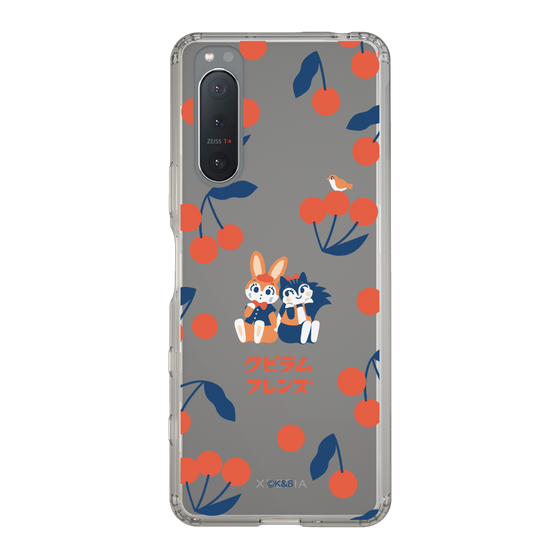 Slim Protection Case［ Kuppyramu Friends - Cherry ］