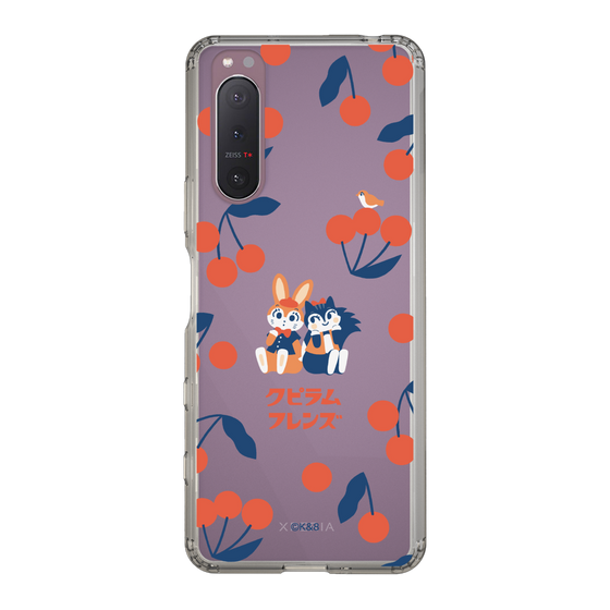 Slim Protection Case［ Kuppyramu Friends - Cherry ］