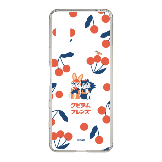 Slim Protection Case［ Kuppyramu Friends - Cherry ］