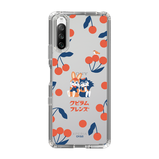 Slim Protection Case［ Kuppyramu Friends - Cherry ］
