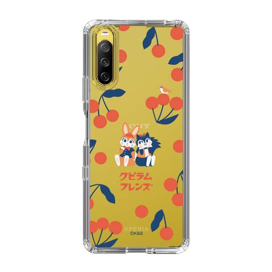 Slim Protection Case［ Kuppyramu Friends - Cherry ］