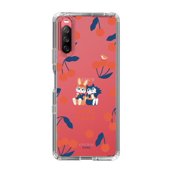 Slim Protection Case［ Kuppyramu Friends - Cherry ］