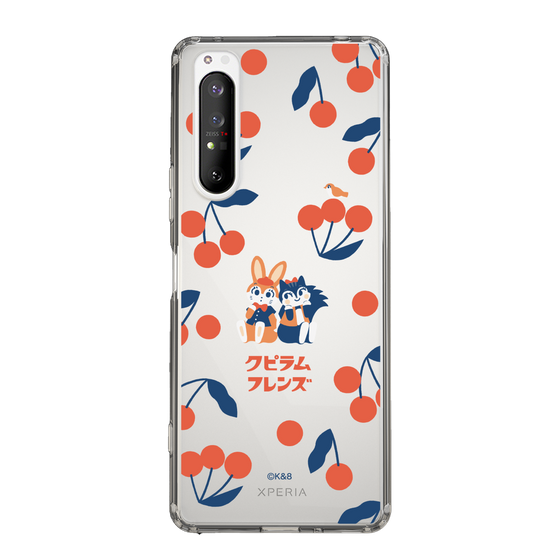 Slim Protection Case［ Kuppyramu Friends - Cherry ］