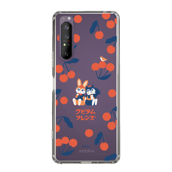 Slim Protection Case［ Kuppyramu Friends - Cherry ］