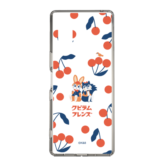 Slim Protection Case［ Kuppyramu Friends - Cherry ］