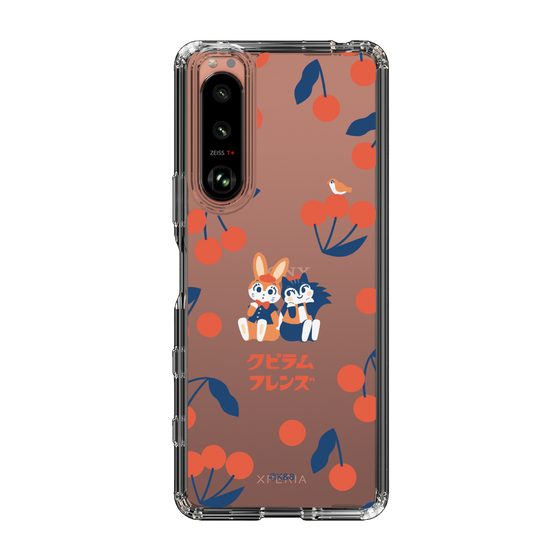 Slim Protection Case［ Kuppyramu Friends - Cherry ］