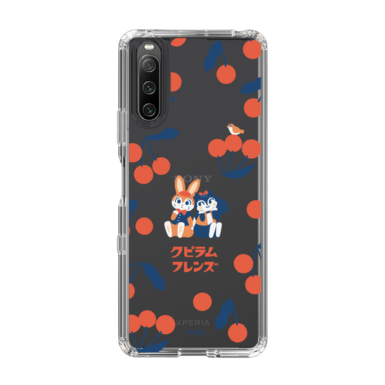 Slim Protection Case［ Kuppyramu Friends - Cherry ］